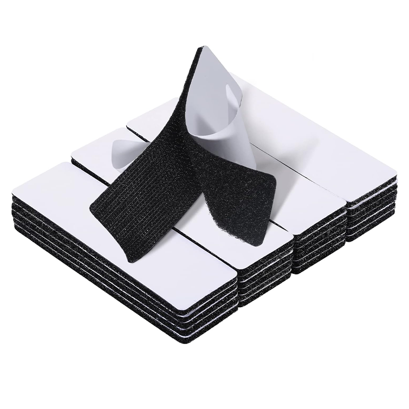 1x4 inch Hook and Loop Strips with Adhesive